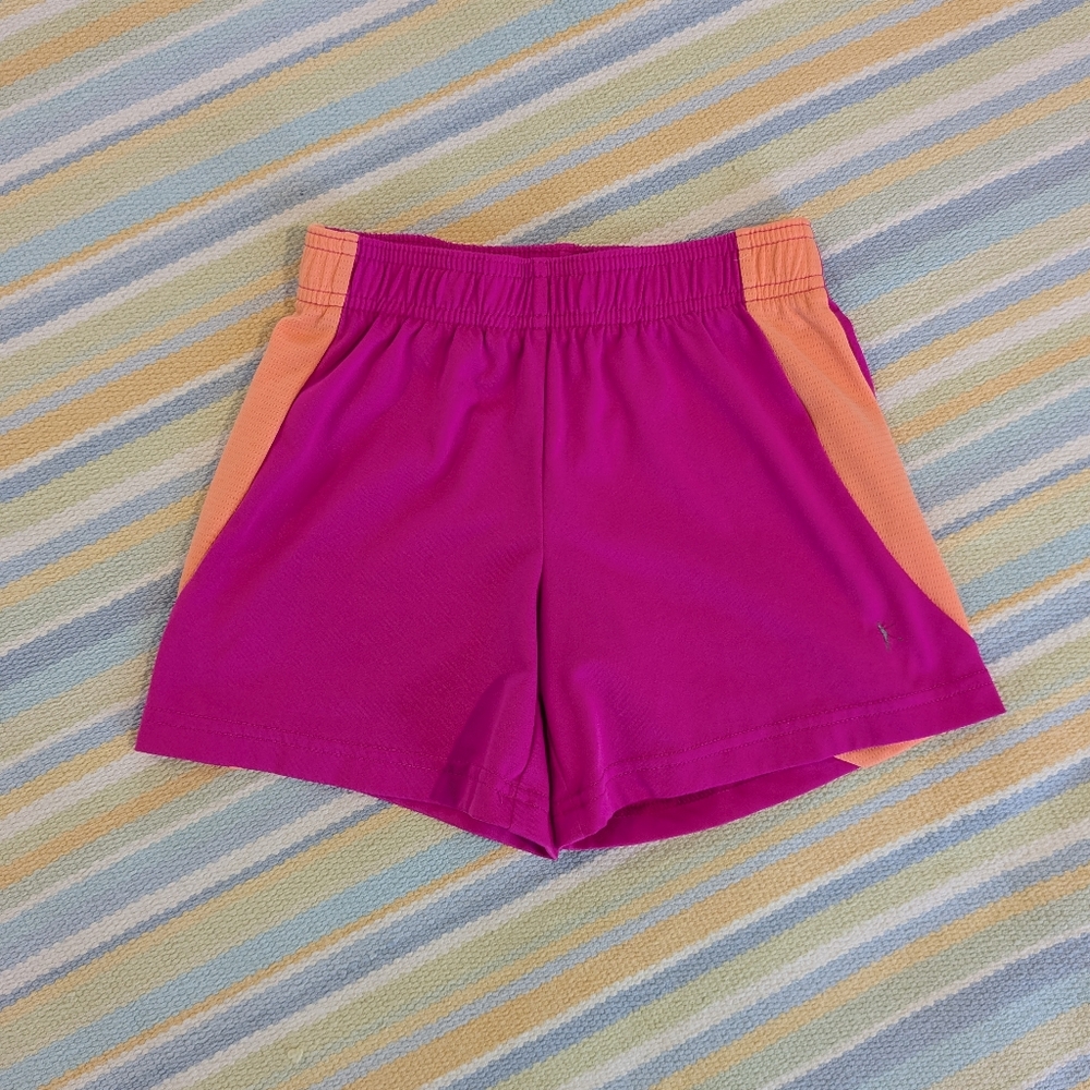 Daskin Now Girls Pink Athletic Shorts XS 4/5